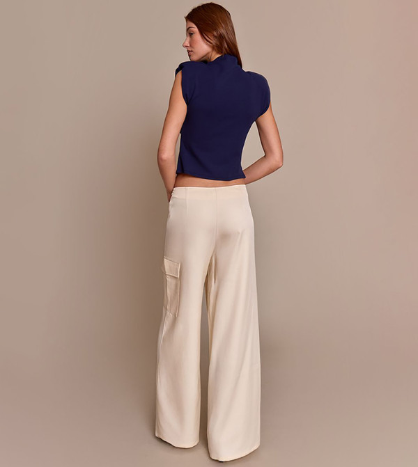 PrettyLittleThing  Cargos - Cream Cargos