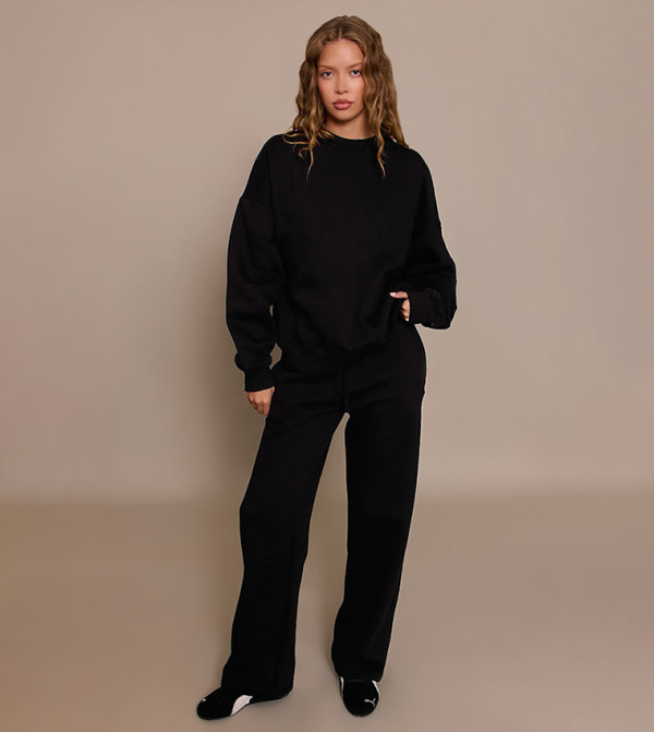 PrettyLittleThing  Track Suits - BLACK Track Suits