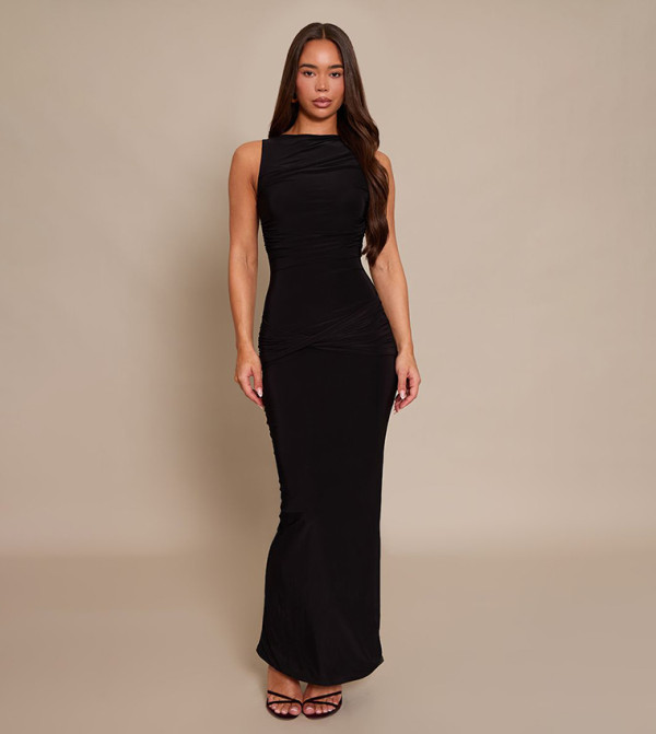 PrettyLittleThing PrettyLittleThing - BLACK Maxi Dresses