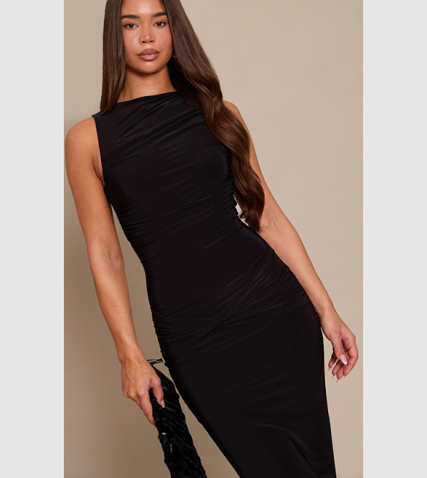 PrettyLittleThing PrettyLittleThing - BLACK Maxi Dresses