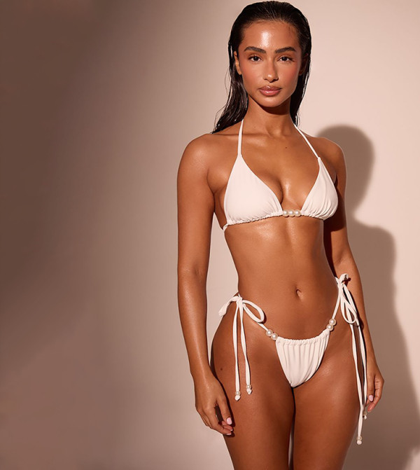بريتي ليتل ثينغ  سراويل بكيني  - أبيض Bikini Bottoms