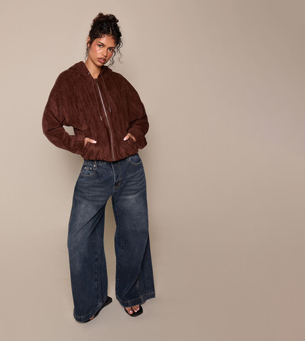 PrettyLittleThing PrettyLittleThing - Brown Casual Jackets