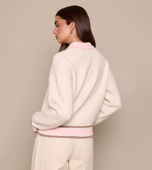 PrettyLittleThing  knit-notes - Cream Sweaters
