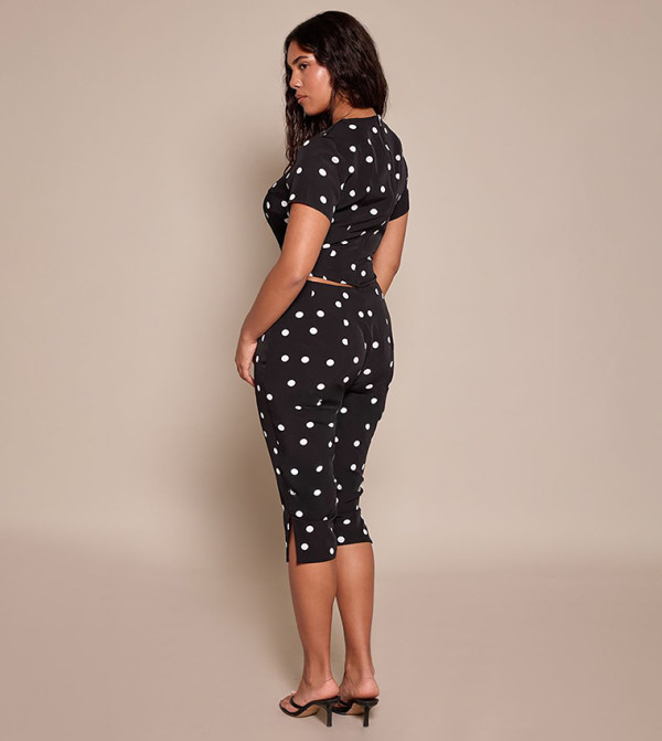 PrettyLittleThing Pants & Leggings - BLACK Pants & Leggings