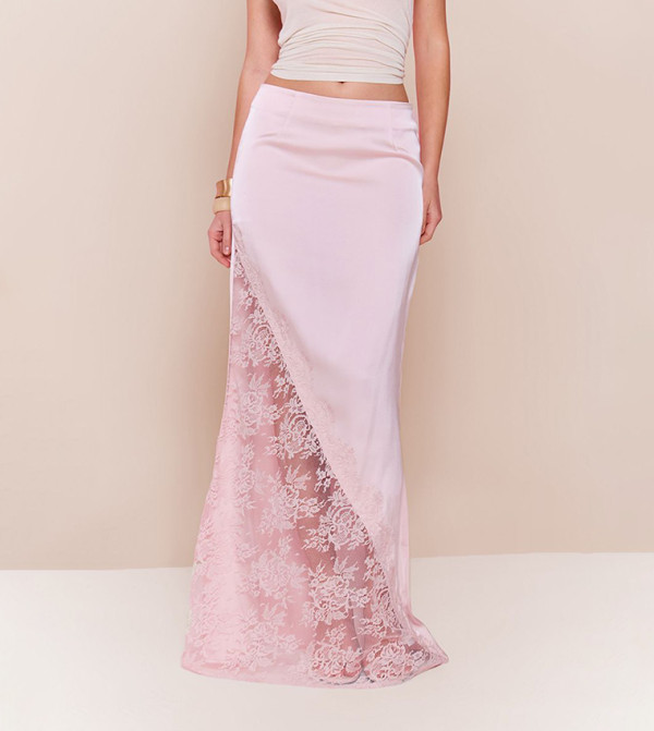PrettyLittleThing  Maxi Skirts - Pink Maxi Skirts