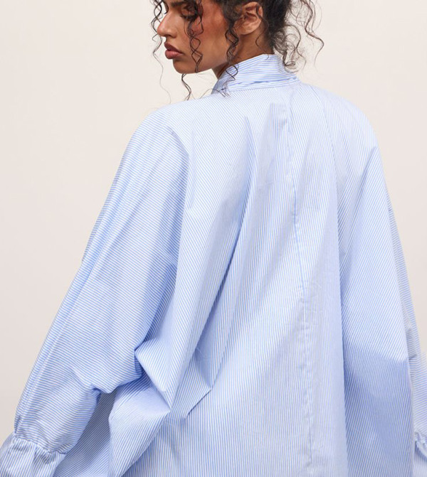 PrettyLittleThing  Shirts - Blue Shirts