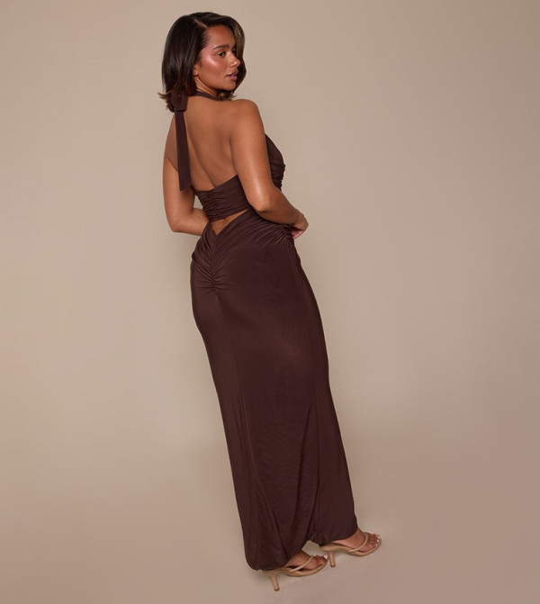 بريتي ليتل ثينغ  فساتين ماكسي  - بني  Maxi Dresses