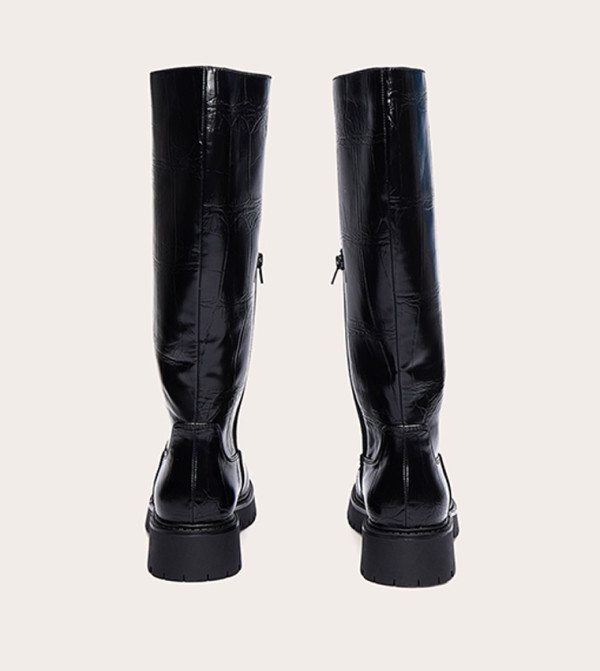 بريتي ليتل ثينغ  أحذية عالية الركبة - أسود Knee length Boots