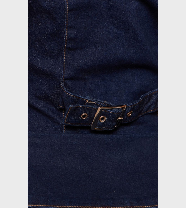 PrettyLittleThing PrettyLittleThing - Blue Cropped Tops