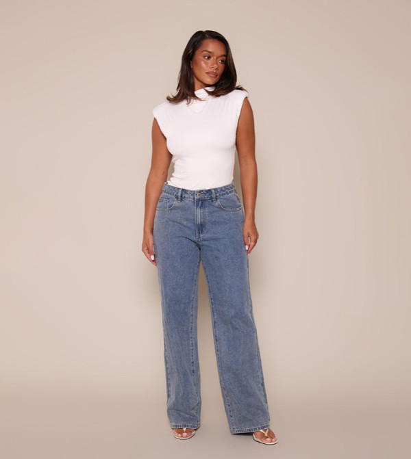 PrettyLittleThing  Jeans - Blue Jeans