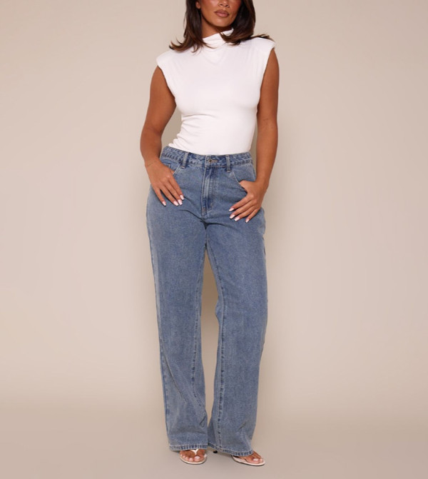 PrettyLittleThing  Jeans - Blue Jeans