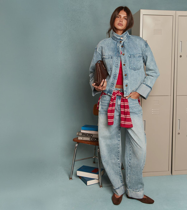 PrettyLittleThing  Straight Jeans - Blue Straight Jeans