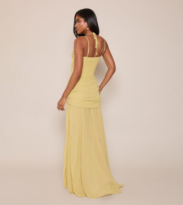 PrettyLittleThing Dresses - Khaki Maxi Dresses