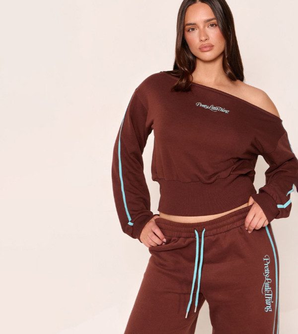 PrettyLittleThing  Hoodies & Sweatshirts - Brown Hoodies & Sweatshirts