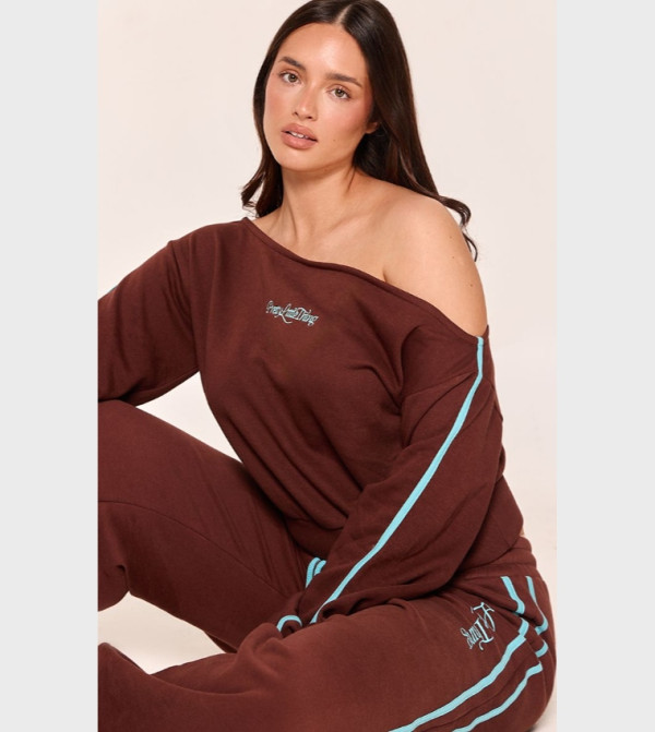 PrettyLittleThing  Hoodies & Sweatshirts - Brown Hoodies & Sweatshirts
