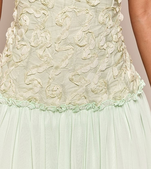 PrettyLittleThing PrettyLittleThing - Green Maxi Dresses