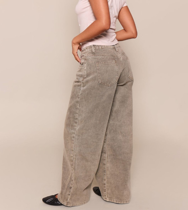 PrettyLittleThing  Boyfriend jeans - Green Boyfriend jeans