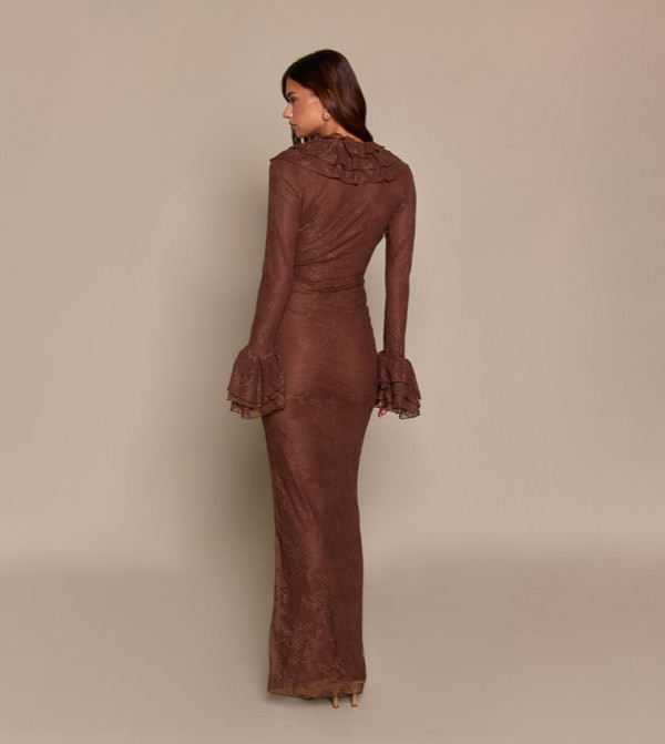 PrettyLittleThing  Maxi Dresses - Brown Maxi Dresses
