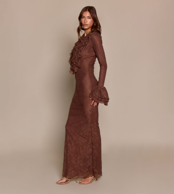 PrettyLittleThing  Maxi Dresses - Brown Maxi Dresses