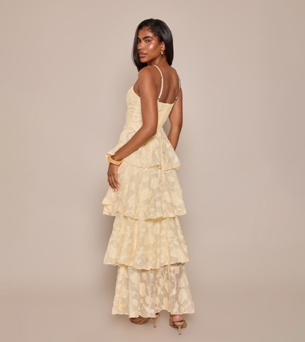 بريتي ليتل ثينغ بريتي ليتل ثينغ - أصفر Maxi Dresses
