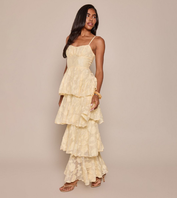 بريتي ليتل ثينغ بريتي ليتل ثينغ - أصفر Maxi Dresses