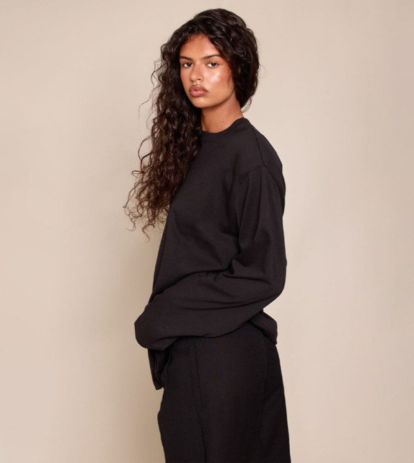 PrettyLittleThing PrettyLittleThing - BLACK Long Sleeve T-Shirts