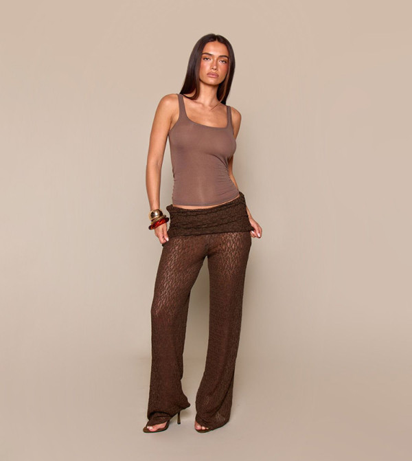 PrettyLittleThing Swimwear - Brown Beachwear & Accessories