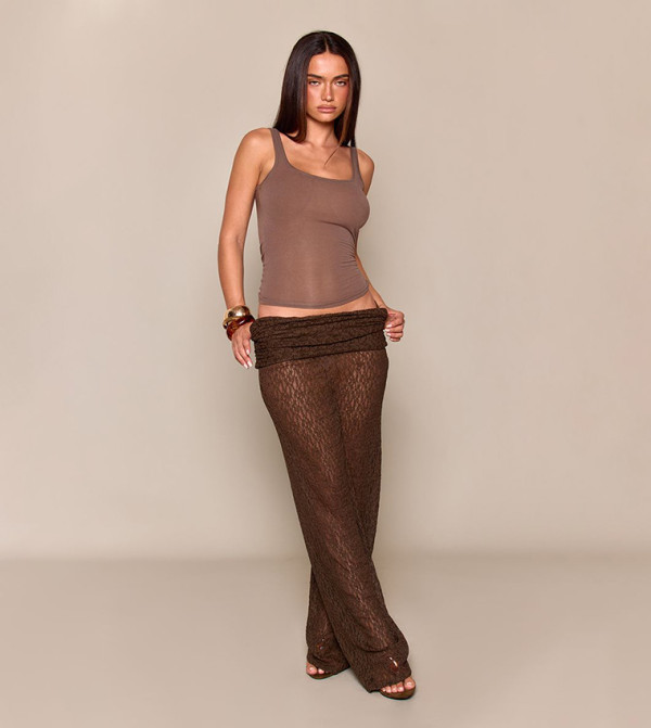 PrettyLittleThing Swimwear - Brown Beachwear & Accessories