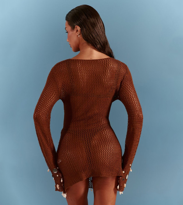 بريتي ليتل ثينغ  ملابس سباحة - بني  Beachwear & Accessories