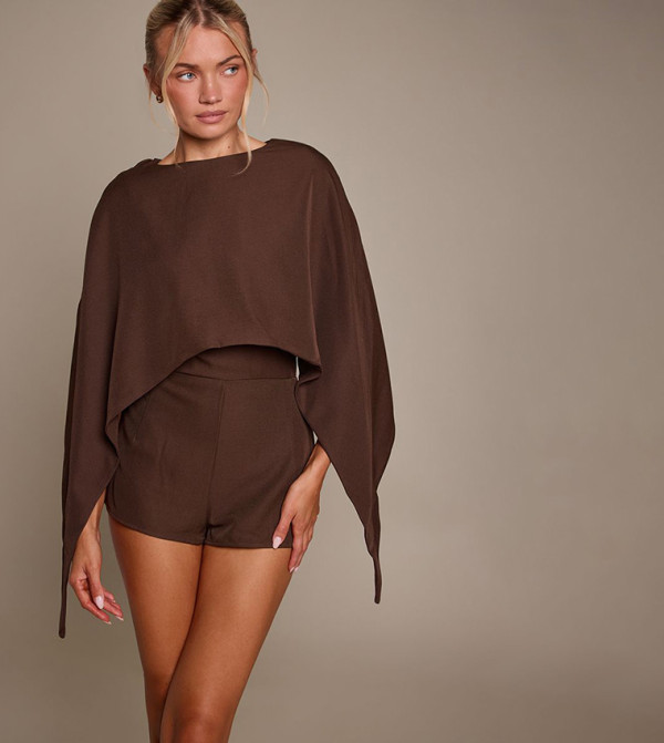 PrettyLittleThing  Playsuits - Brown Playsuits