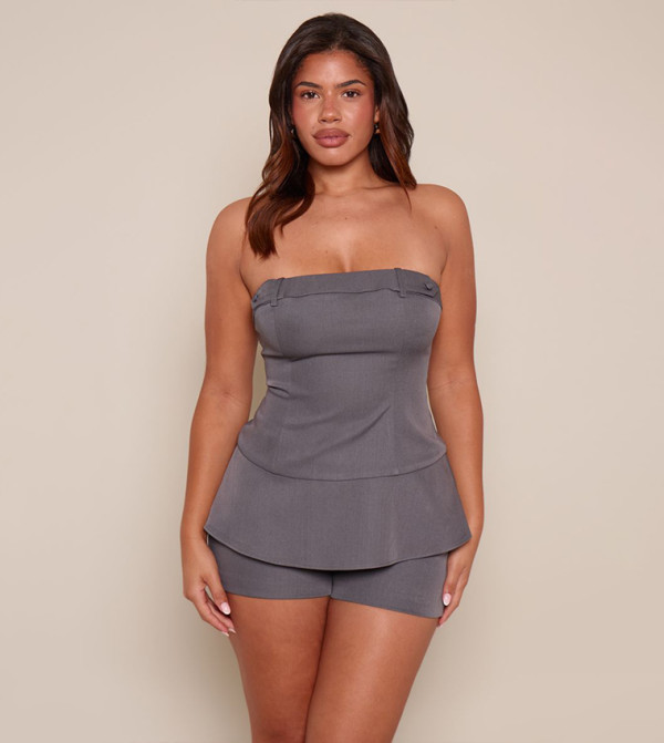 PrettyLittleThing  Tops - Grey Tops