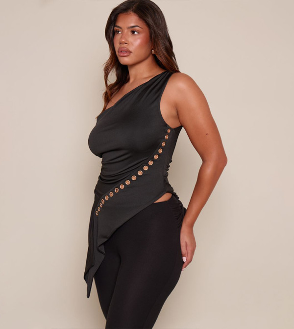 PrettyLittleThing  Tops - BLACK Tops