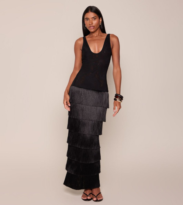 بريتي ليتل ثينغ  فساتين حفلة - أسود Maxi Dresses