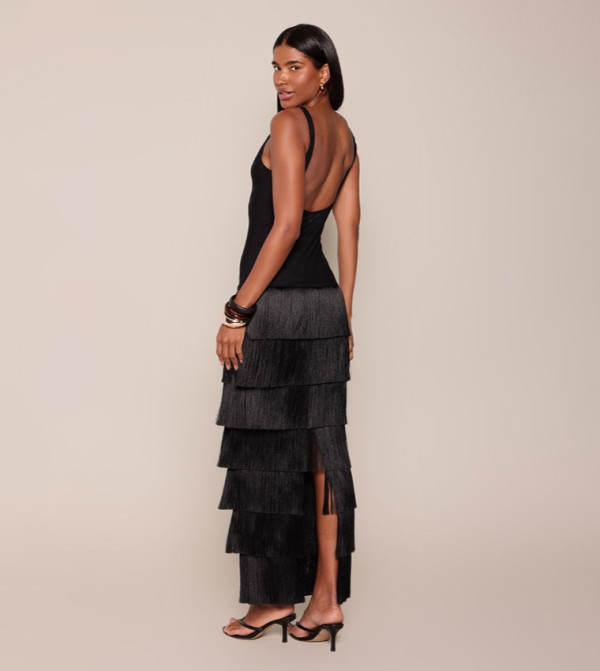 بريتي ليتل ثينغ  فساتين حفلة - أسود Maxi Dresses