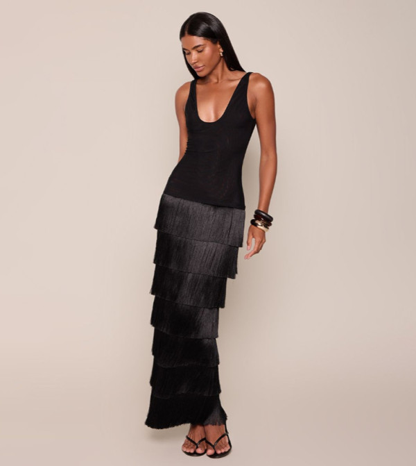 بريتي ليتل ثينغ  فساتين حفلة - أسود Maxi Dresses