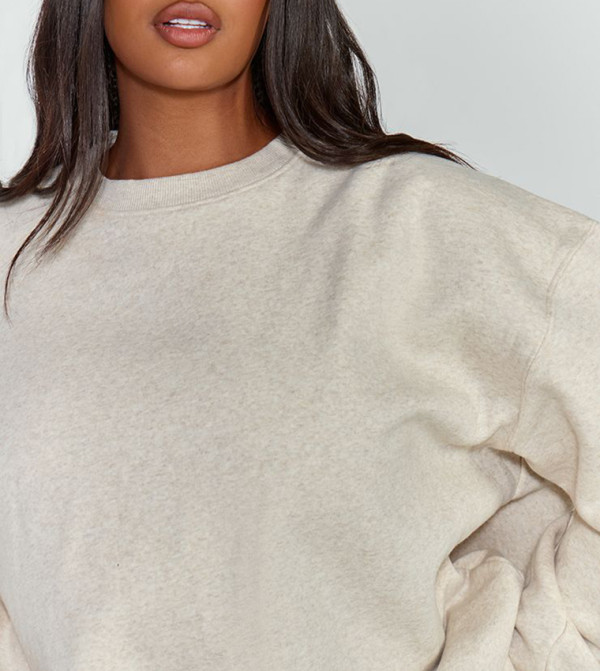 PrettyLittleThing  Hoodies & Sweatshirts - Off White Hoodies & Sweatshirts