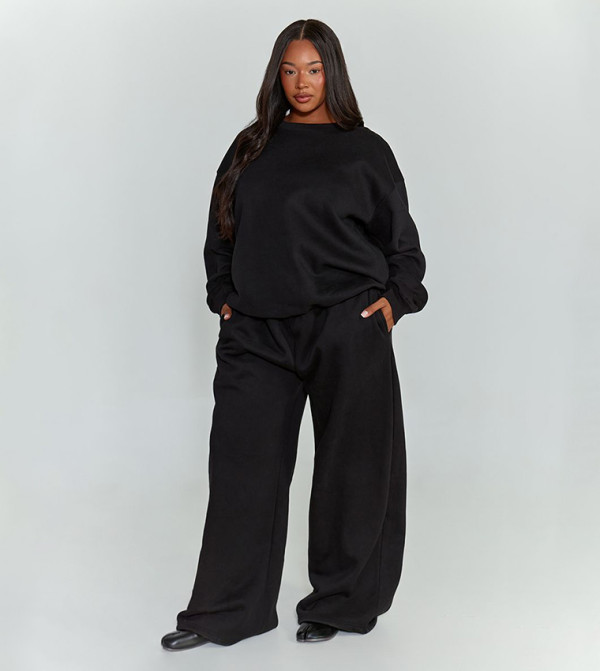 PrettyLittleThing  Hoodies & Sweatshirts - BLACK Hoodies & Sweatshirts