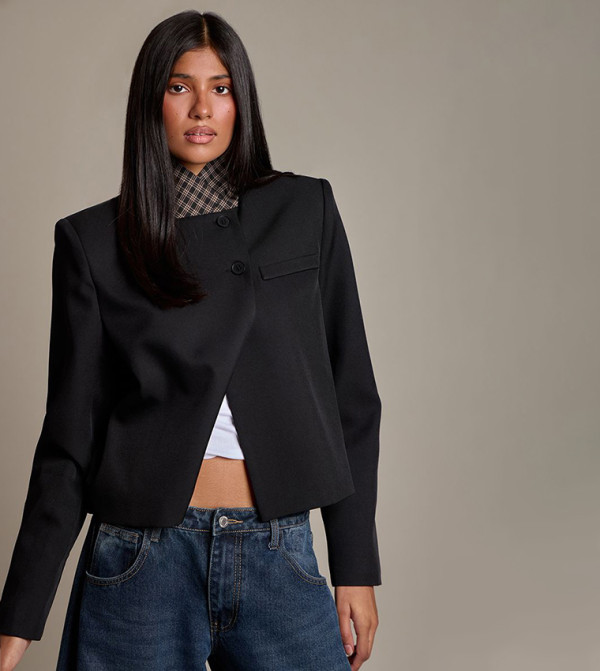 PrettyLittleThing  Blazers - BLACK Blazers