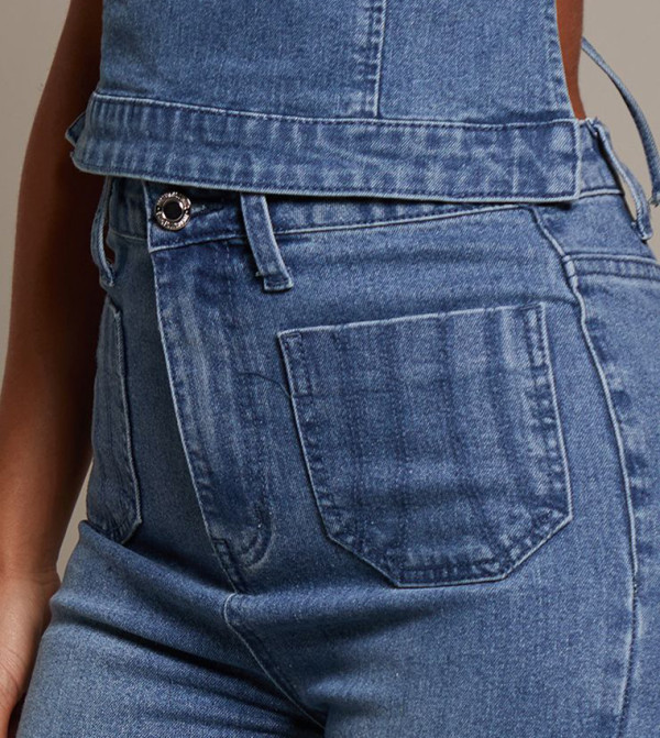 PrettyLittleThing  Slim Fit Jeans - Blue Slim Fit Jeans