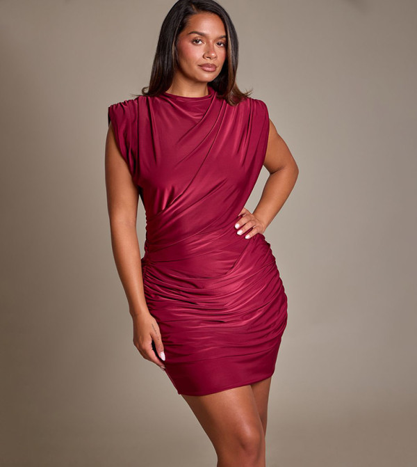 بريتي ليتل ثينغ  فساتين ميني  - بورغندي Mini Dresses