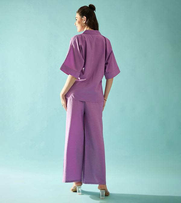 بانيت Panit - بنفسجي  Co-Ord Set