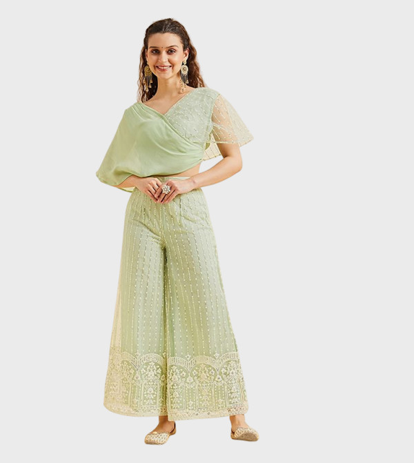 بانيت Panit - أخضر Co-Ord Set