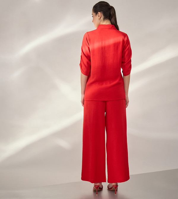 بانيت Panit - أحمر Co-Ord Set