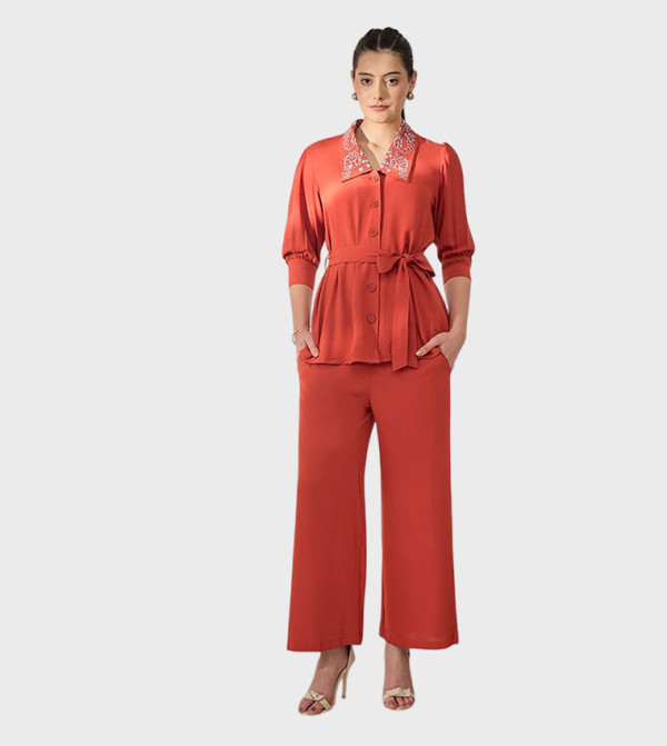 بانيت Panit - برتقالي  Co-Ord Set