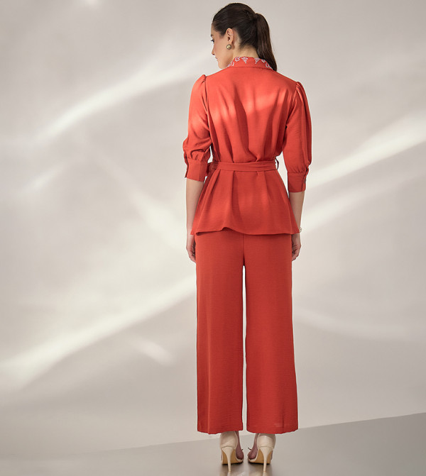 بانيت Panit - برتقالي  Co-Ord Set