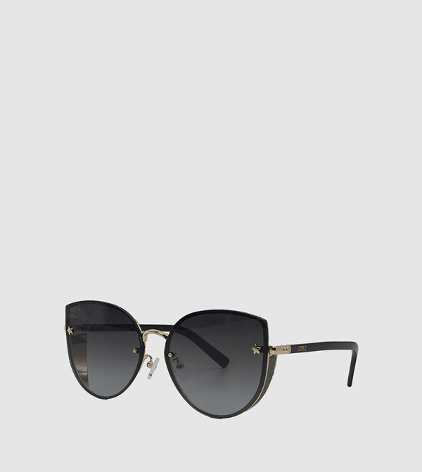 Cuple  Butterfly - Black Cat Eye Sunglasses