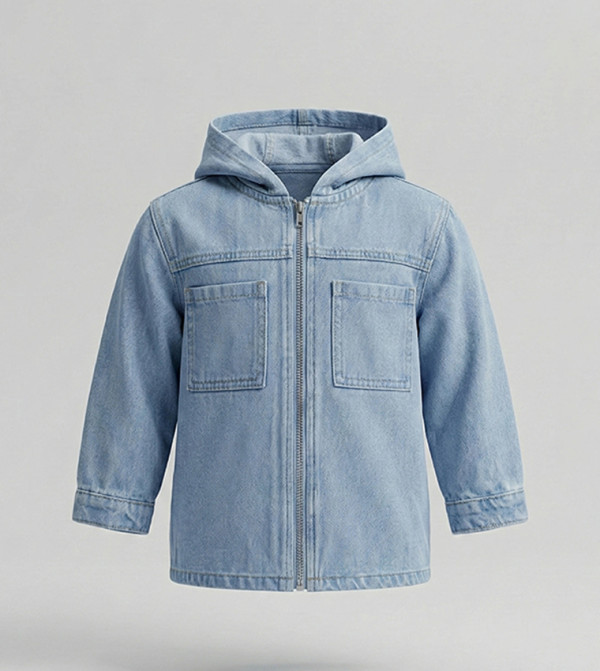 BABIES & MORE  preppy-layers - Blue Jackets