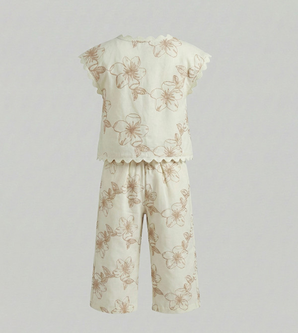 BABIES & MORE cool-kid-uniforms-k - Cream Tops & Pants