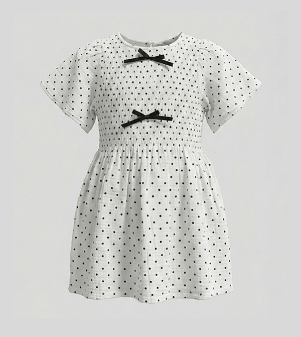 BABIES & MORE BABIES & MORE - Off White Frocks