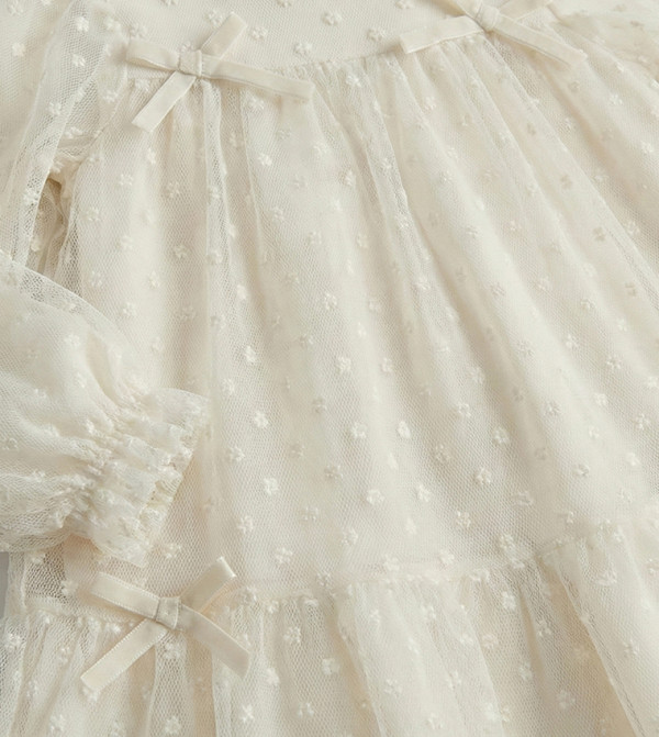 BABIES & MORE Dresses - Beige Frocks
